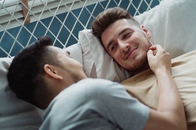 Couple in bed