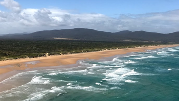 Badger Beach is a &quot;popular location for swimming and line fishing,&quot; Tasmania&#x27;s Parks and Wildlife Service says.