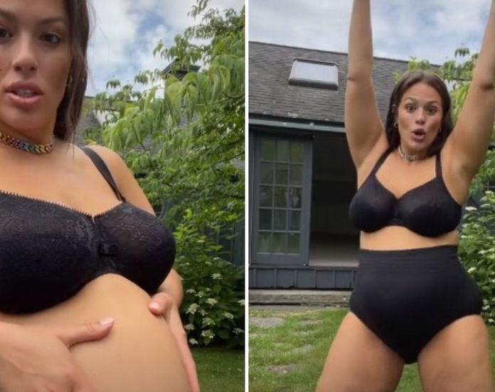 Pregnant Ashley Graham Twerks in Lingerie for a Self-Love TikTok, Ashley  Graham, Pregnant Celebrities, TikTok