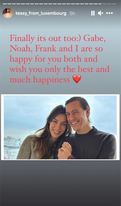 Tessy Antony de Nassau shared a congratulatory message to her ex-husband Prince Louis of Luxembourg on the news of his engagement