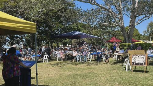 A Queensland family is mourning the death of a 69-year-old father who was fatally bitten by a venomous snake in a small town south of Mackay. 
He is being remembered as a selfless friend who was attacked as he was stepping into to save a mate who had been bitten first.
Koumala State School was flooded with former students on Saturday for the school's 100-year anniversary when celebrations took a tragic turn after sun down.