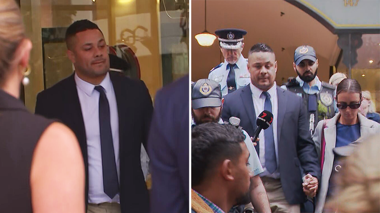 Jarryd Hayne's lawyers explain why his wife hasn't supported him in court  at his rape sentencing