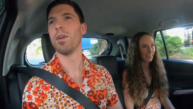 MAFS 2021 Patrick and Belinda en route reunion Dinner Party