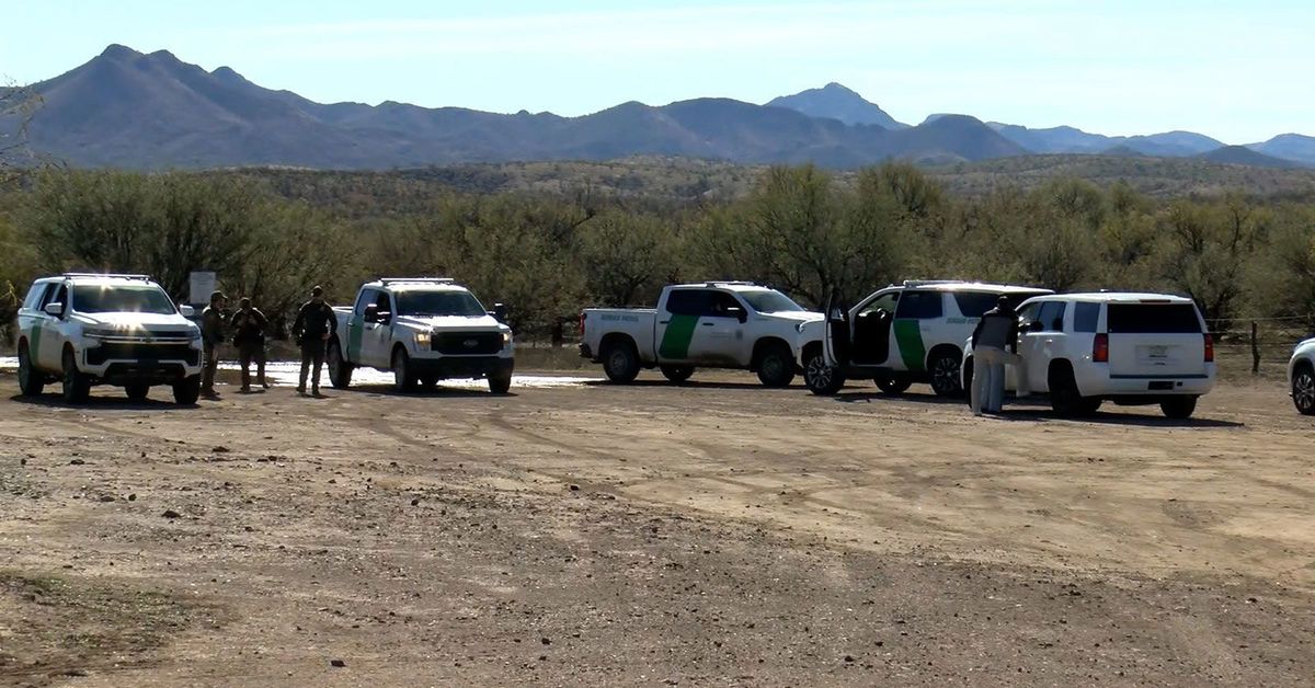 Man shot after shooting at helicopter, agents on US border, source says