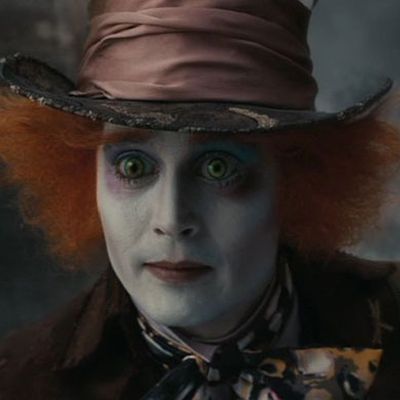 9. Johnny Depp in Alice in Wonderland