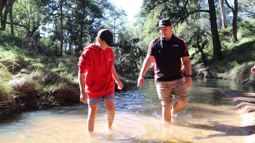 Gomeroi marc sutherland and student