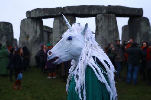 Stonehenge remains a sacred place for followers of pagan beliefs. 