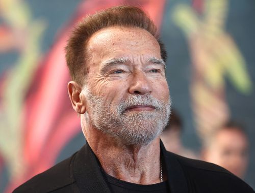 Arnold Schwarzenegger attends an event in Los Angeles on April 21, 2023 