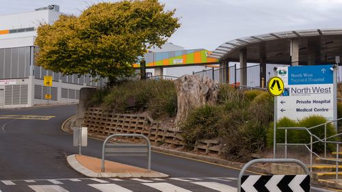 The North West Private Hospital is seen closed in Burnie, Tasmania, Tuesday, April 14, 2020