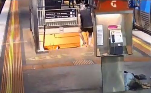 Man charged after 'one-punch assault' at Melbourne train station