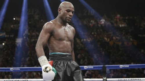 Boxing champ Floyd Mayweather was the world's third fittest athlete. (AAP)