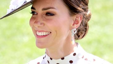 Catherine, Duchess of Cambridge in the parade ring during Royal Ascot 2022 at Ascot Racecourse on June 17, 2022 in Ascot, England. (Photo by Chris Jackson/Getty Images)