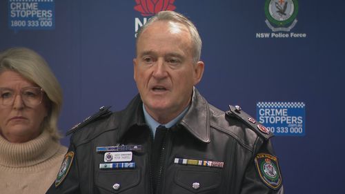 NSW Police Acting Commissioner Peter Thurtell