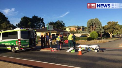 Cyclist in hospital after being struck by a car in Perth’s south 