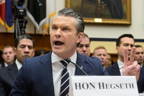 Secretário de Defesa dos EUA, Pete Hegseth 