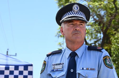 NSW Police Assistant Commissioner Andrew Holland said the alleged shooter remains at large. 