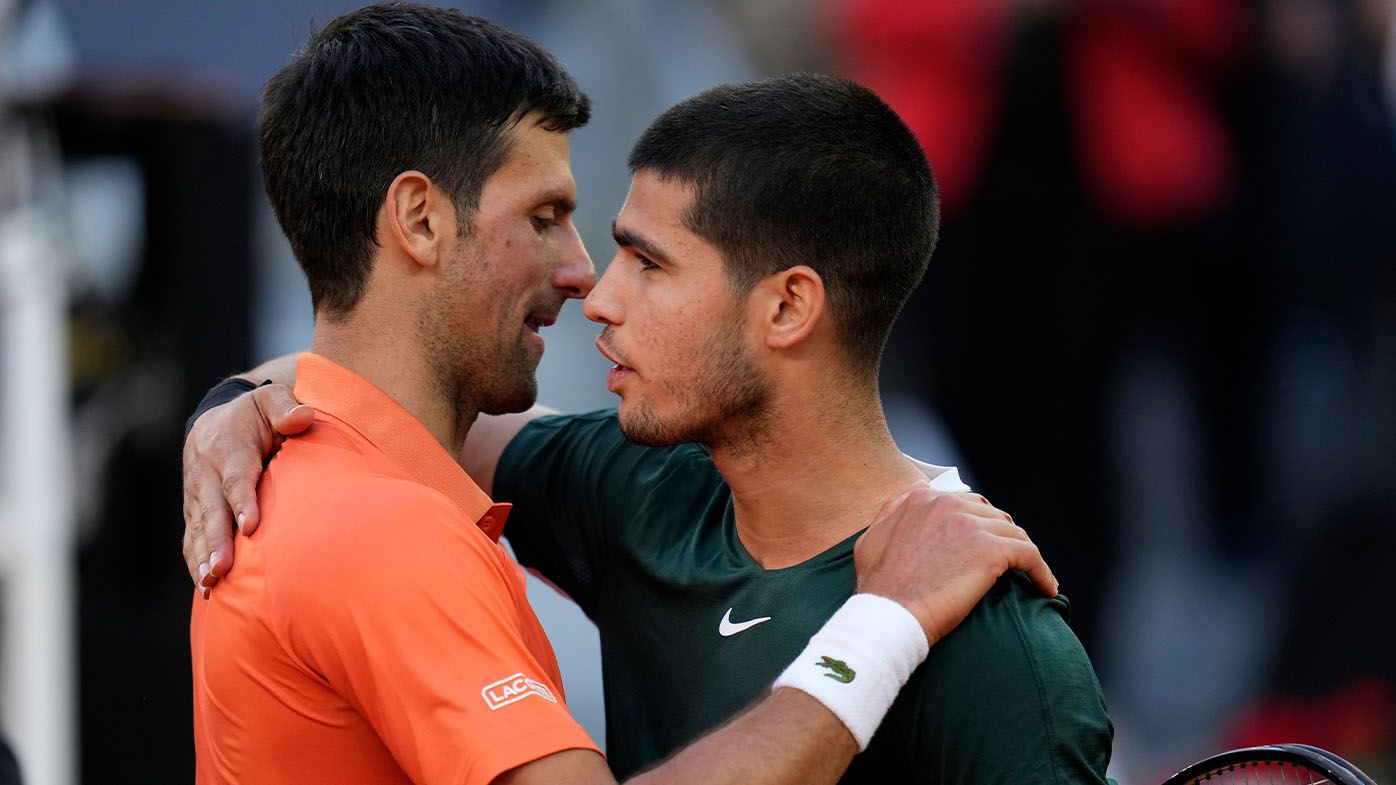Spanish teen Carlos Alcaraz conquers Novak Djokovic to reach Madrid Open final