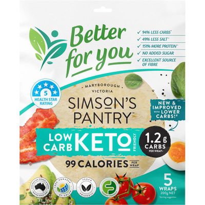 Simson's Pantry Low Carb Keto - 99 kcal