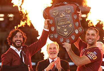 How many State of Origin titles did Queensland win between 2010 and 2019?