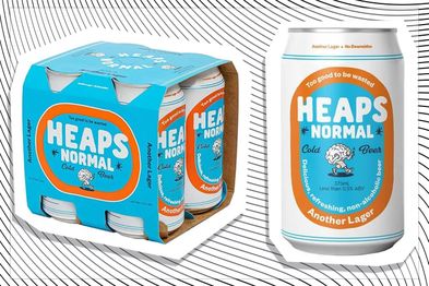 9PR: Heaps Normal Another Lager Non-Alcoholic Beer, 375mL, 4-Pack