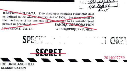 The report has been classified since 1965.