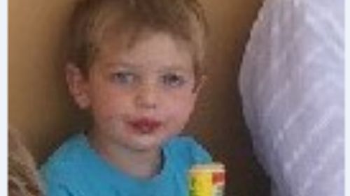 Joseph, 3, is believed to be in the backseat of the stolen car. (Western Australia Police)