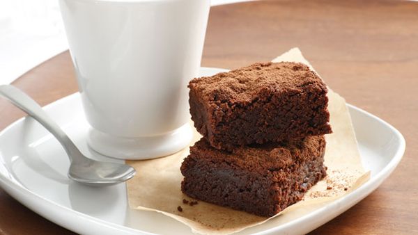 Gluten-free chocolate fudge brownies