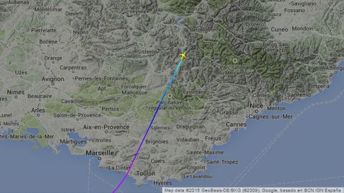 The plane was last recorded at an altitude of 6800 feet after descending sharply from cruising altitude. (FlightRadar24)