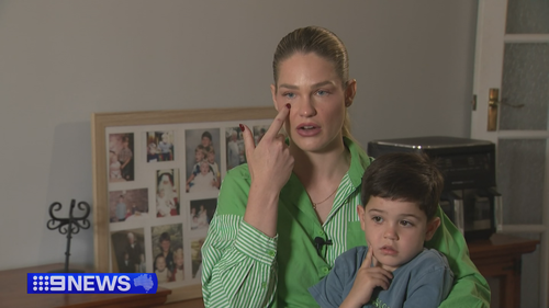 Perth mum's 'living nightmare' after four-year-old attacked by dog