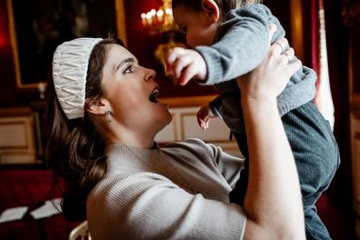 Princess Eugenie and son Ernest