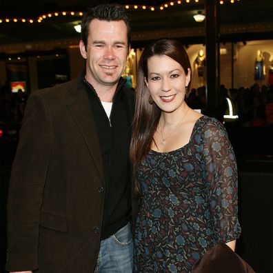 Phil Burton of Human Nature and partner attend the Sydney premiere of "The Bourne Ultimatum" at the State Theatre on August 7, 2007 in Sydney, Australia.