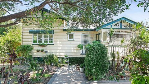 Queenslander timber house auction property Domain