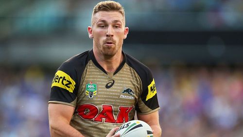 Bryce Cartwright plays NRL for the Penrith Panthers.
