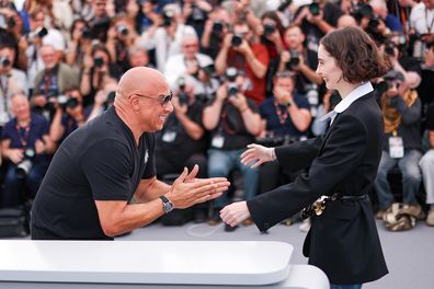 Vin Diesel and Meadow Walker pose during "The Fast And The Furious"  photocall at the 79th annual Cannes Film Festival at Palais des Festivals on May 13, 2026 in Cannes, France. 