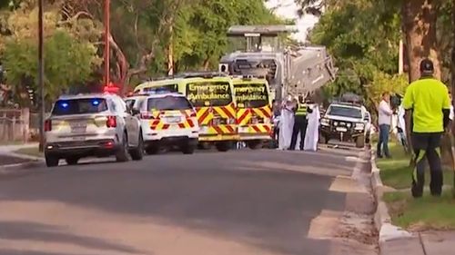 A tradesman has died two weeks after a workplace accident on a road in Adelaide.