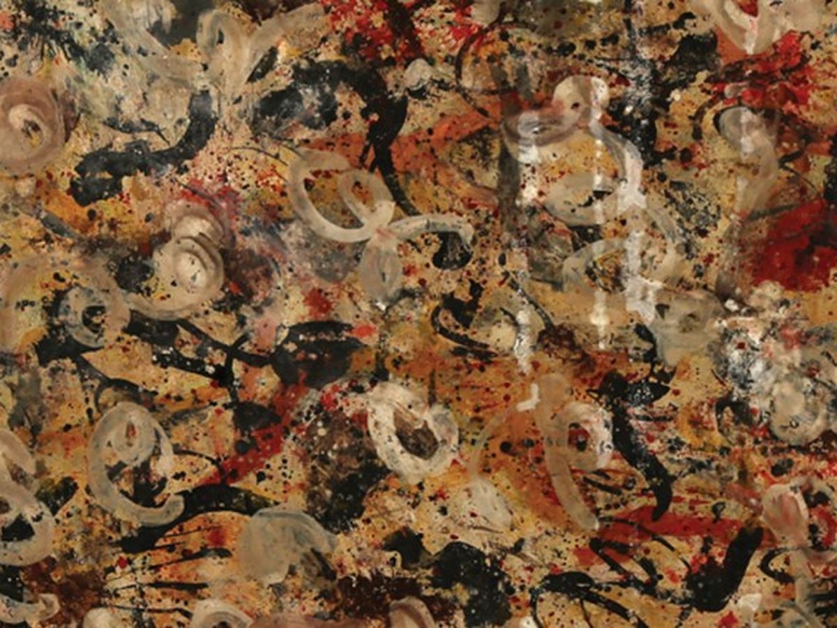 lost jackson pollock painting