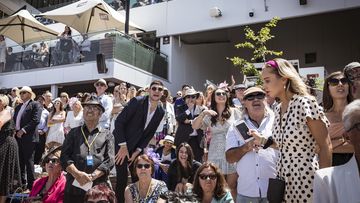 Punters enjoy the perfect weather at the 2019 Melbourne Cup, Flemington.