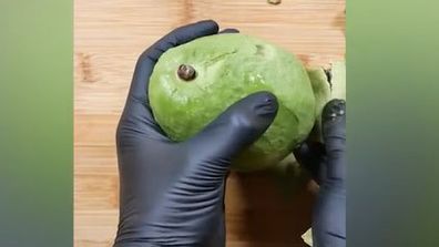 The whole avocado Tiktok viewed 17 million times