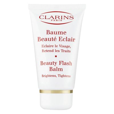 <p><a href="https://www.mecca.com.au/clarins/beauty-flash-balm/I-009663.html" target="_blank" title="Clarins Beauty Flash Balm, $65">Clarins Beauty Flash Balm, $65</a><br />
<br />
This balm delivers immediate radiance to tired, stressed skin and provides a luminous complexion in seconds</p>