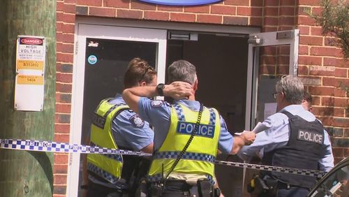 A woman has allegedly been attacked with an axe at a medical centre in North Perth.
