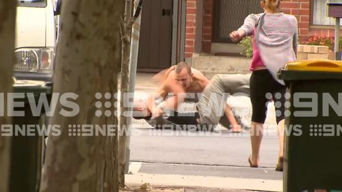 The fight was apparently over a stolen bicycle.