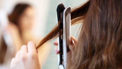 Use your straightener for a quick iron