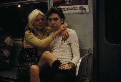 Debbie Harry, Chris Stein, ride subway