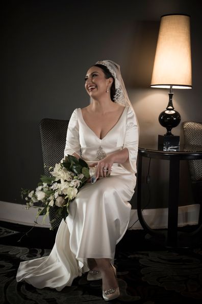 My Wedding Day: Princess Mary royal wedding inspired Sydney bride Natalie Oliveri