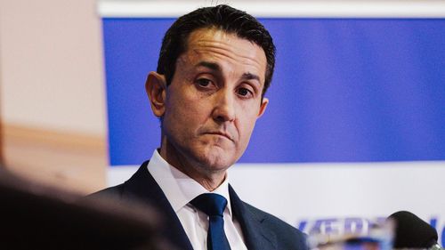 AFR: Queensland Budget 2025-26. Queensland premier David Crisafulli addresses the media. Photo: Jamila Filippone 24th June 2025
