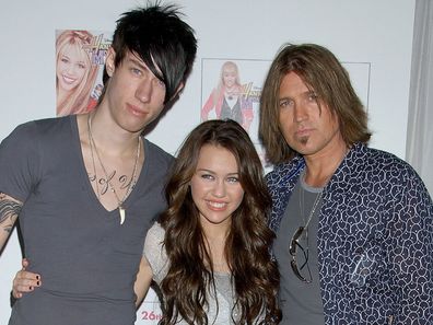 Trace Cyrus, Miley Cyrus and Billy Ray Cyrus