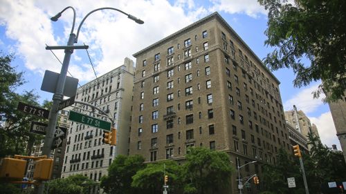 The Park Avenue home of fashion designer Kate Spade. Picture:  Bebeto Matthews/AP