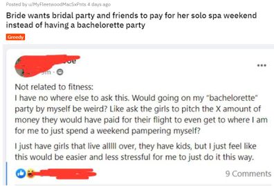 Bride Reddit