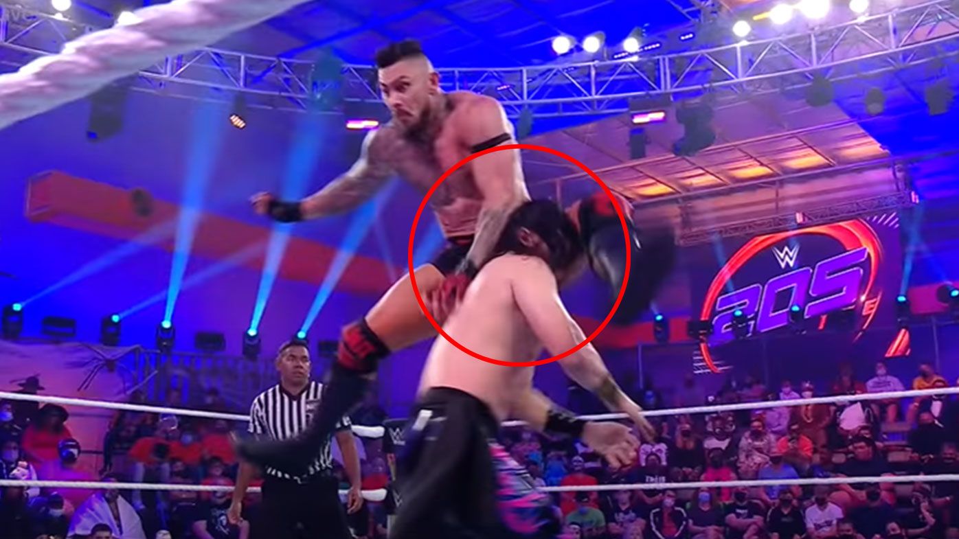 Daniel Vidot stuns WWE Universe after turning botched move into incredible moment 