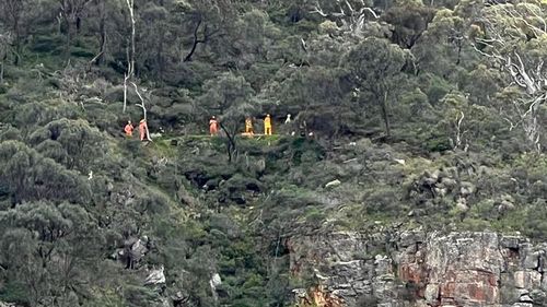 A man has died after a fall at Morialta Conservation Park in South Australia.